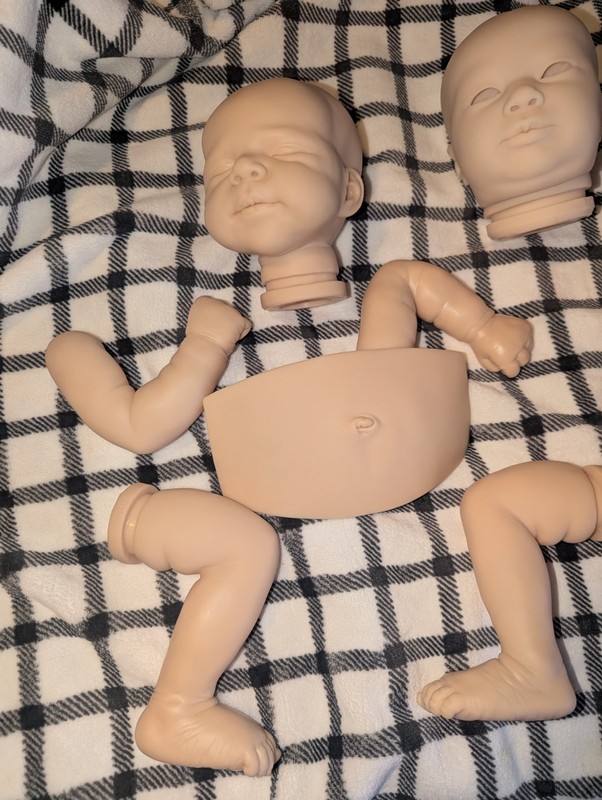 Pascale by Joanna Kazmierczak Authentic Unpainted Reborn Doll Kit SOLE