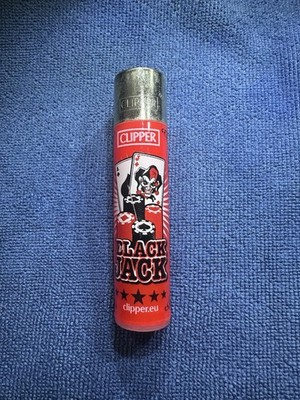 Clipper lighter refillable VERY RARE BLACK JACK RETRO STYLE Limited Edition