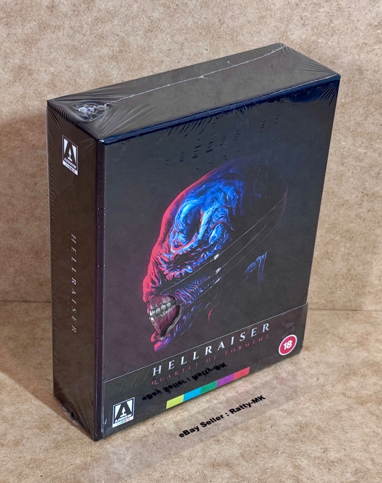 HELLRAISER : QUARTET OF TORMENT - ARROW STORE EXCLUSIVE 4K BLU RAY SET - NEW