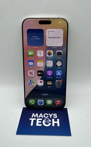 Apple iPhone 16 Pro Max 256GB Natural Titanium Very Good Condition Long Warranty - Picture 2 of 10