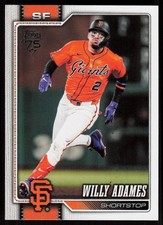 2026 Topps Series 1 Celebration Willy Adames #267 San Francisco Giants