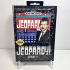 Jeopardy Sega Genesis (READ) Tested! Complete in Box w/ Manual