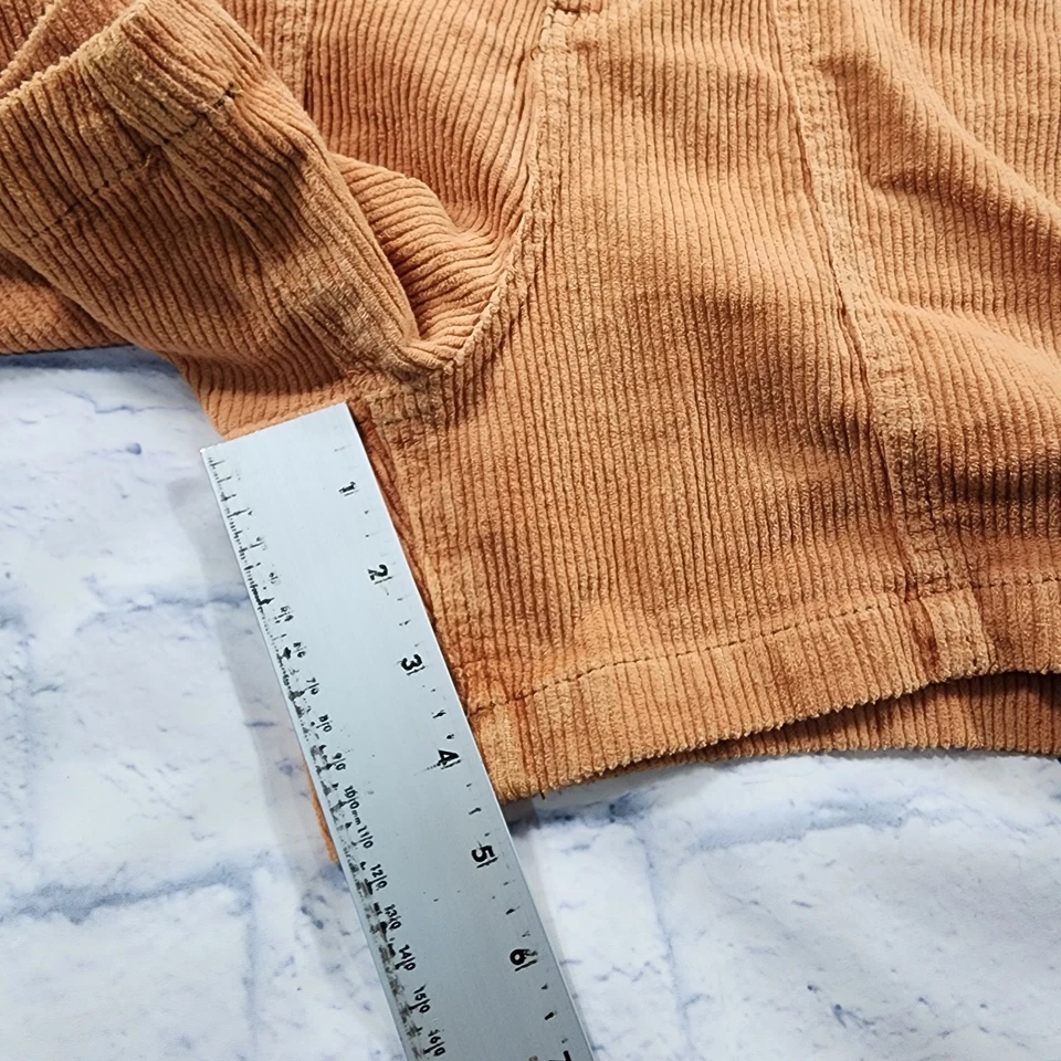 Pantalones Cortos Billabong X Wrangler MUJER 31 Según Cintura Alta Pana Marrón Foto 2 de 4