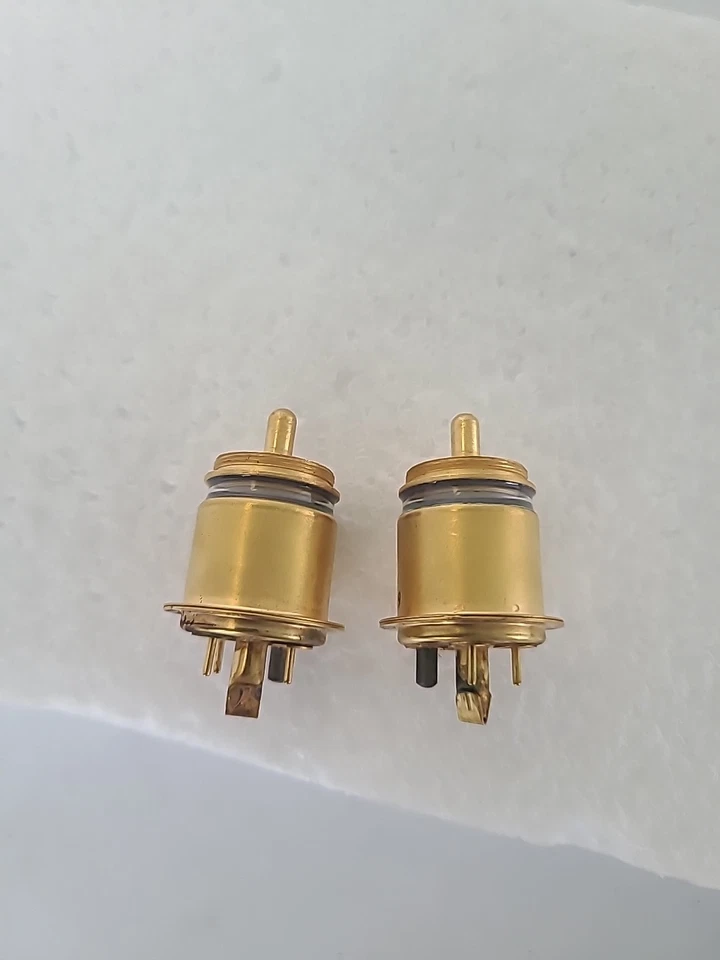 Western Electric 6280 трубка позолоченный плоский триод, лот из 2, новый из старых запасов  - Изображение 2 из 4