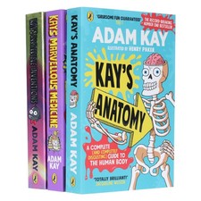 Adam Kay's Incredible Inventions, Marvellous Medicine & Anatomy: 3 Books-Ages 9+