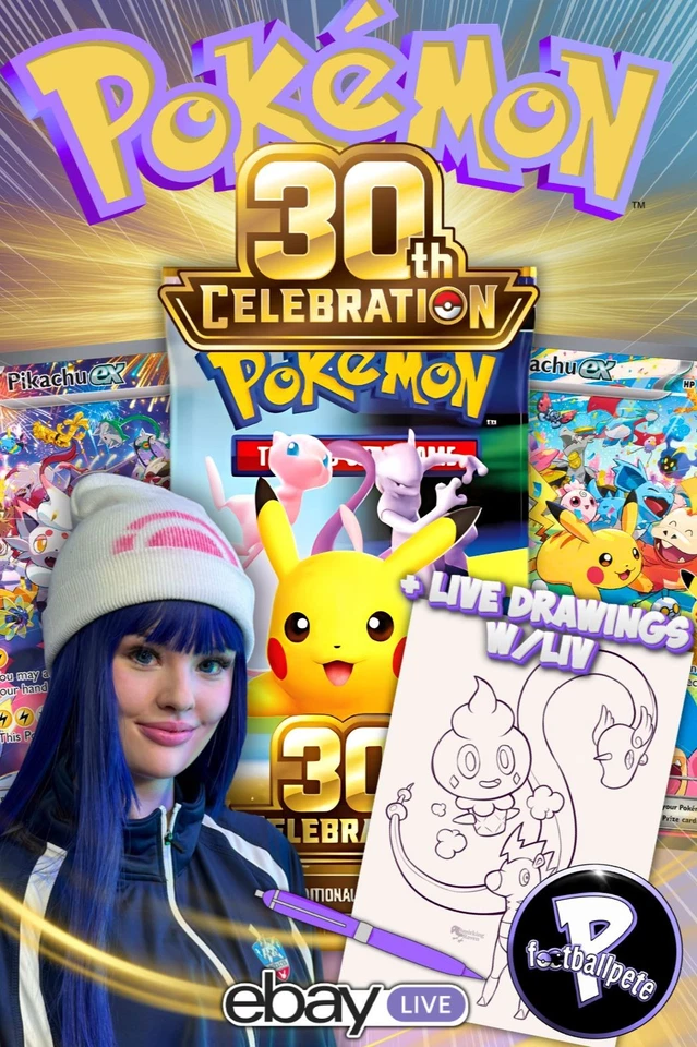 🎨$1 START POKEMON + LIVE DRAWINGS🎨W/ PFOOTBALL