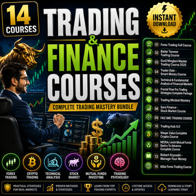 14 Trading & Finance Mastery Courses Digital Download