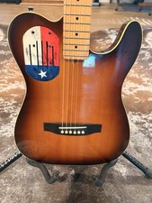 Godin Acousticaster - 88/89 Sunburst Body 6-String L.R. Baggs with Hard Case.