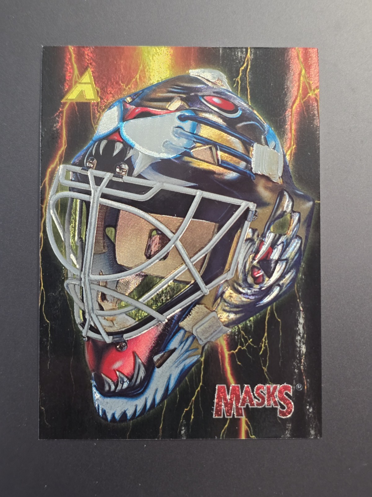 1995-96 PINNACLE #7 MARK FITZPATRICK MASKS