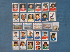 Panini World Cup/WC Mexico 86: 72 figurine diverse no doppie, 72 figurine diverse