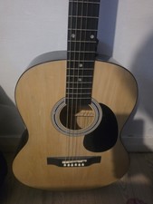 Martin Smith Acoustic Guitar Full Size with Accessories and Carry Case