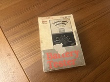 Vintage Micronta Battery Tester 22-031 W/Box, Manual, Tested Works