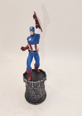 Captain America Marvel Chess Piece Collectible Statue Eaglemoss Collectable DD