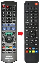 Telecomando adatto per PANASONIC DMR-EZ49V-ECK