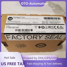 New Sealed AB 1769-IQ16F CompactLogix 16 Pt 24VDC I/O Input Module US Free Tax