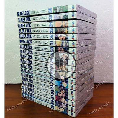 Blue Lock Manga Vol 19-36 FULL SET English Version By Yusuke Nomura NEW - DHL