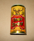 Schell's Xmas Christmas Beer Can SS Steel Bottom Opened — photo 1