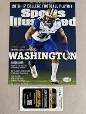 BUDDA BAKER AUTOGRAPH 8x10 SPORTS ILLUSTRATED COVER PHOTO 2016-17 JSA CL61803