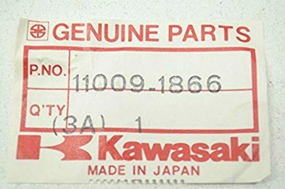 Junta de tubo de escape OEM Kawasaki KV75 MT1 Midi Bike KLF185 1971-1991 11009-1866 Foto 2 de 3