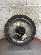 1981 Suzuki Rm60 Rm 60 Mini Moto Cross Front Wheel Brakes Axle Original Oem