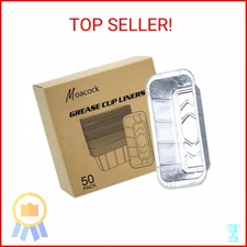 MOACOCK 50Pack Drip Pan Compatible with Blackstone Griddles 28 & 36 & 30 & 22