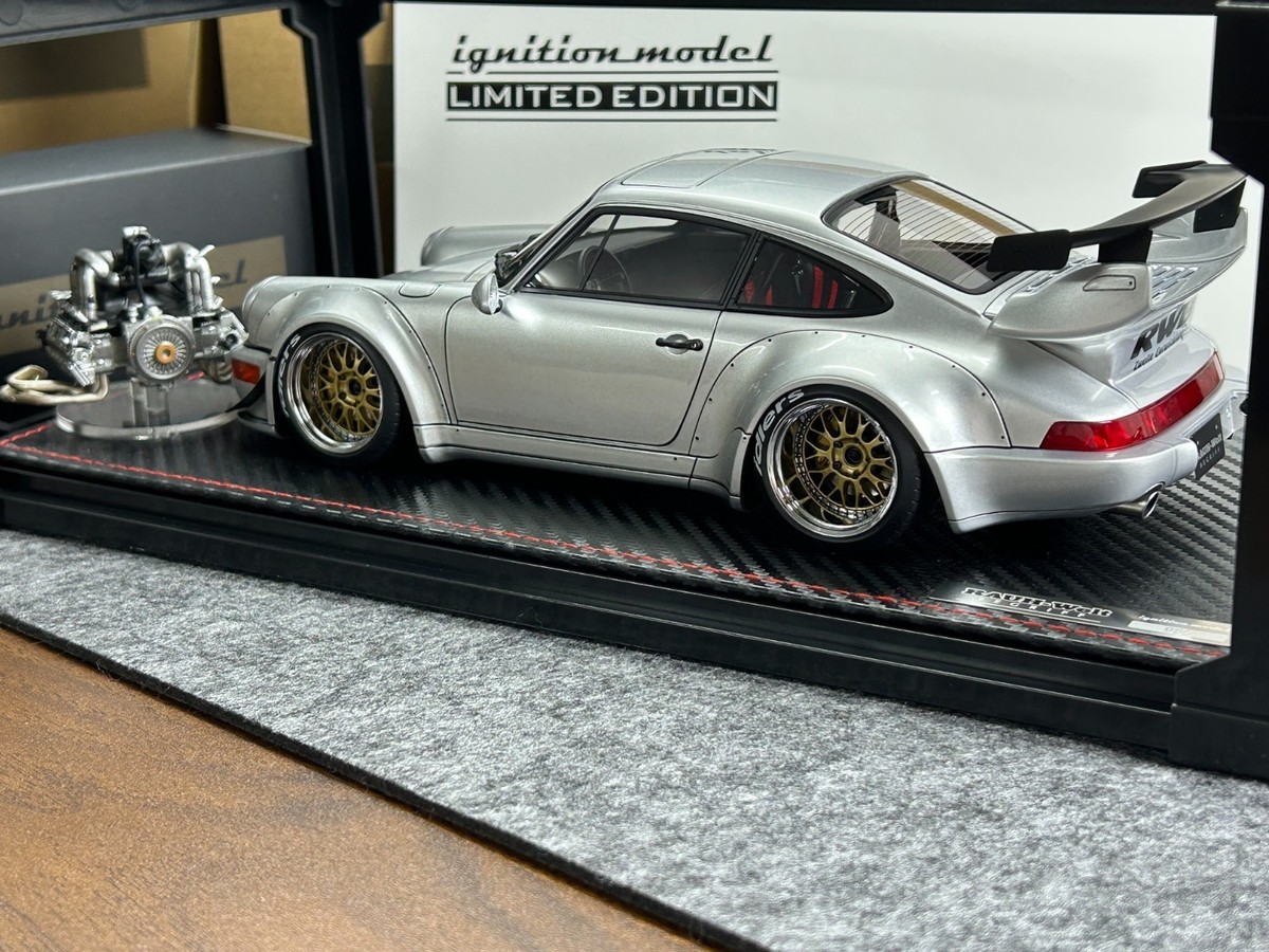 IG3633 1/18 RWB 964 ポルシェ イグニッションモデル ignition_model 1/18 RWB 964 Black (IG3633) 1⁄18 Ignition Model