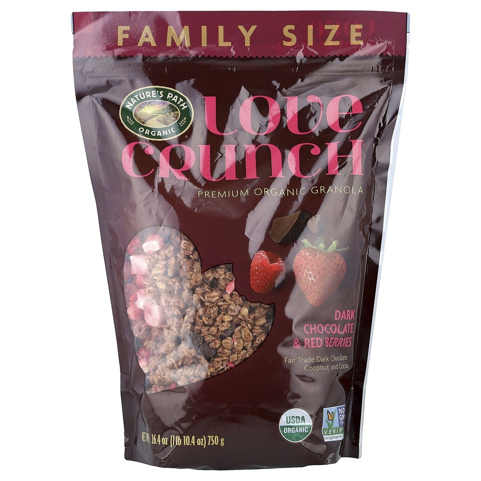 Love Crunch®, Premium Organic Granola, Dark Chocolate & Red Berries, 26.4 oz