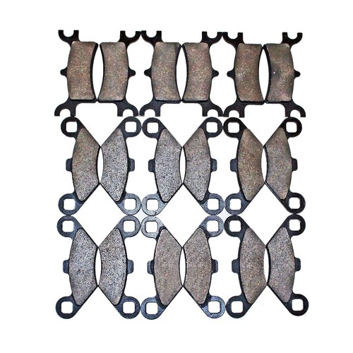 Sbs 716Ats Brake Pads Polaris Trail Boss 350 L 2X4 1991