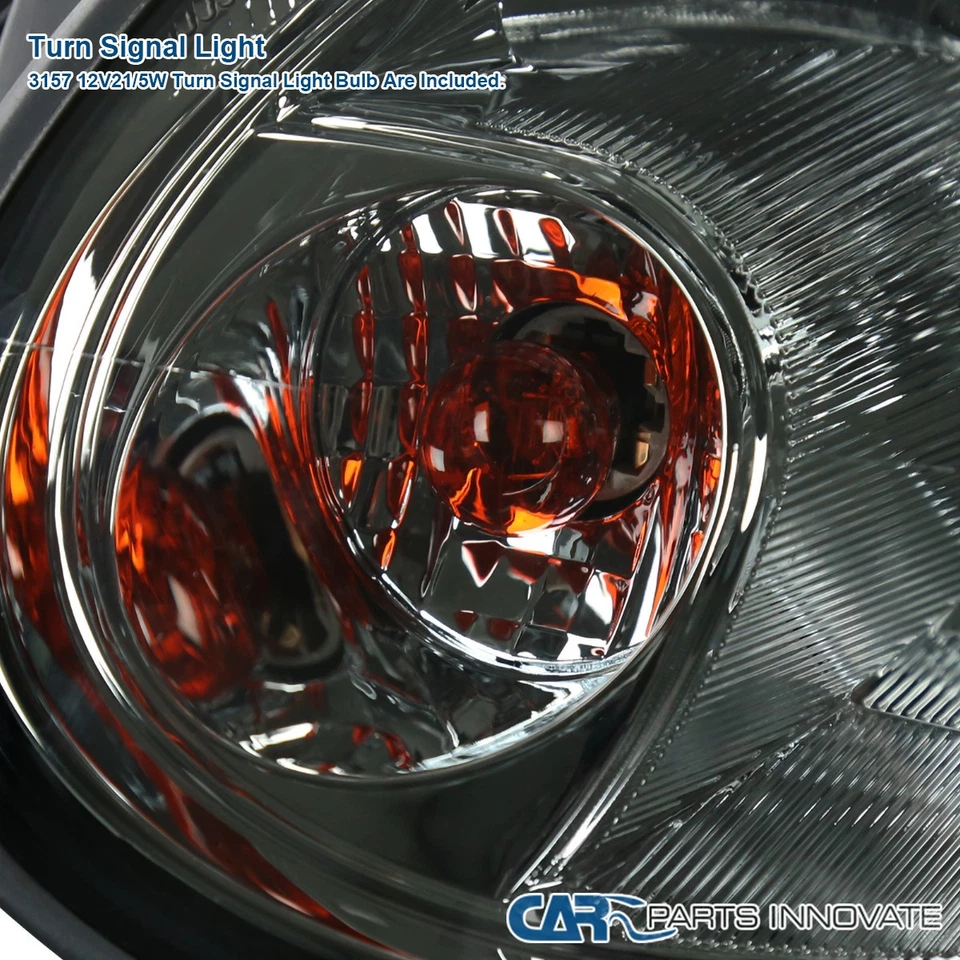 Headlights Headlamps Smoke Fits 2003-2005 Dodge Neon Left & Right Pair 03 04 05 - Изображение 4 из 4