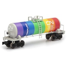O Gauge Modern Tank Car - CANADIAN NATIONAL - CN - New Item - Free Shipping