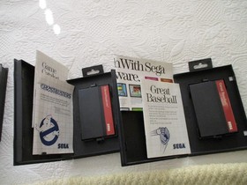 14 SEGA MASTER SYSTEM Games - Complete w/Manuals + Sega Posters - Tested