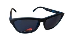Bolle 473 Sunglasses 12197 Matte Blue Clear GB10 Polarized Blue Mirror NEW NIB