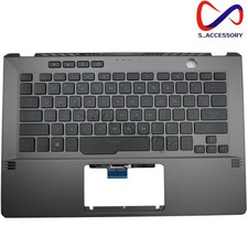 New ASUS ROG Zephyrus GA401IH GA401Q GA401U Gray Palmrest Keyboard Backlit A+ US