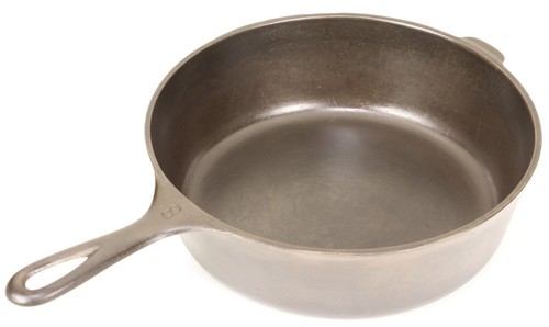 Vintage Wagner Ware No 8 (1088B) Cast Iron Deep Skillet Restored Condition - Picture 6 of 10
