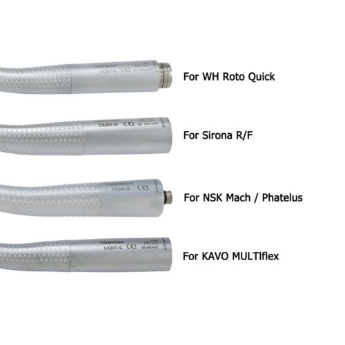 Pieza de mano de fibra óptica dental COXO CX207-G turbina para acoplamiento KAVO Sirona NSK - Imagen 2 de 281
