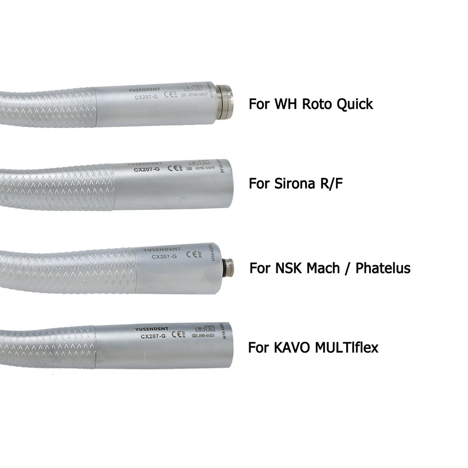 COXO Dental Fiber Optic Handpiece CX207-G Turbine For KAVO Sirona NSK Coupling - Image 2 of 4