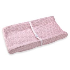 Wendy Bellissimo Mix  Match Geometric Print Changing Pad Cover in pink