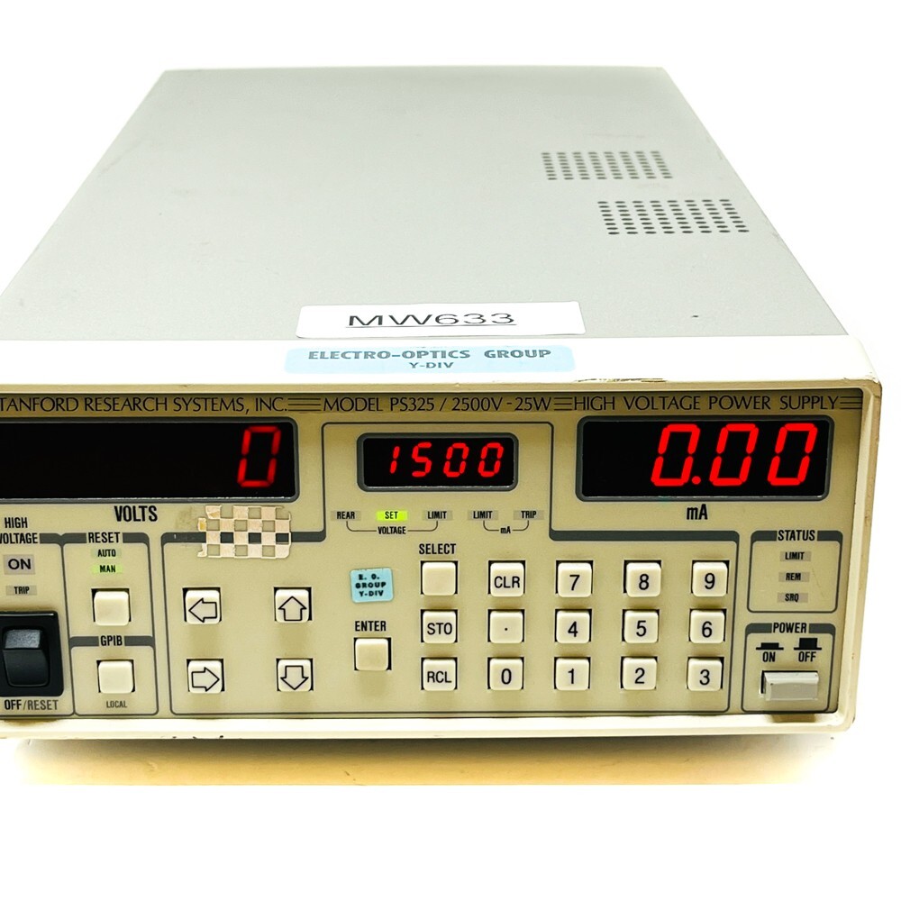 Stanford Research Systems Model PS325 High Voltage Power Stanford Research Systems Model PS325 High Voltage Power
