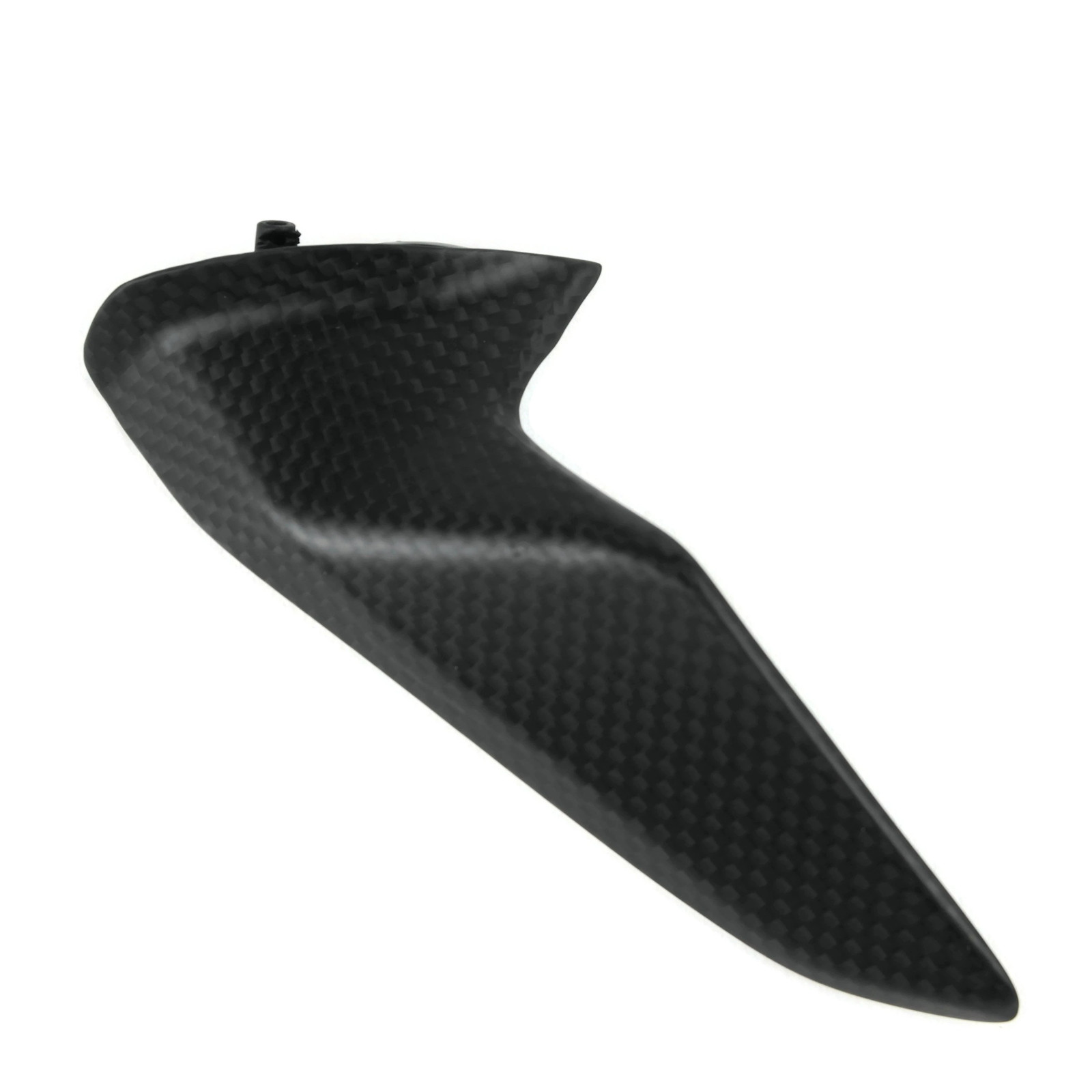 Guide chaine en carbone mat Panigale 1299 pour éviter les sauts