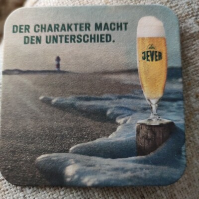 schöner Bierdeckel - Friesisches Brauhaus JEVER   T3
