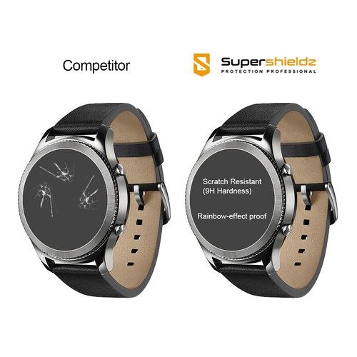 3X Supershieldz for Huawei Watch 2 / Sport Tempered Glass Screen Protector Saver - Picture 2 of 5