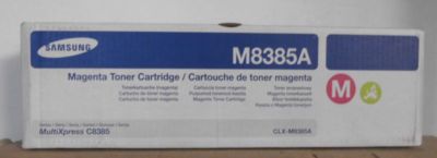 Samsung CLX-M8385A Toner Magenta CLX 8385 N ND Multiexpress C8385N Original Box A