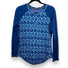 SMARTWOOL 100% Merino Wool 250 Henley Base Layer Top  