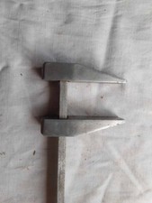 Toise/pied à coulisse métal ancien