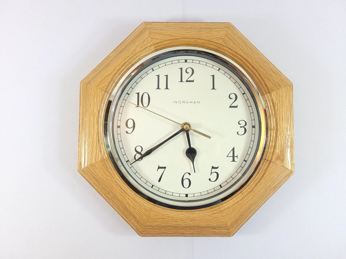 Ingraham Plastic Wall Clocks for sale | eBay