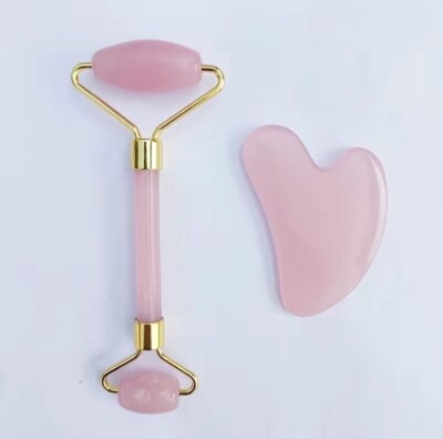 Roller & Gua Sha Facial Tools, For beauty  Reduce The Look Of Aging Smooth Wrink