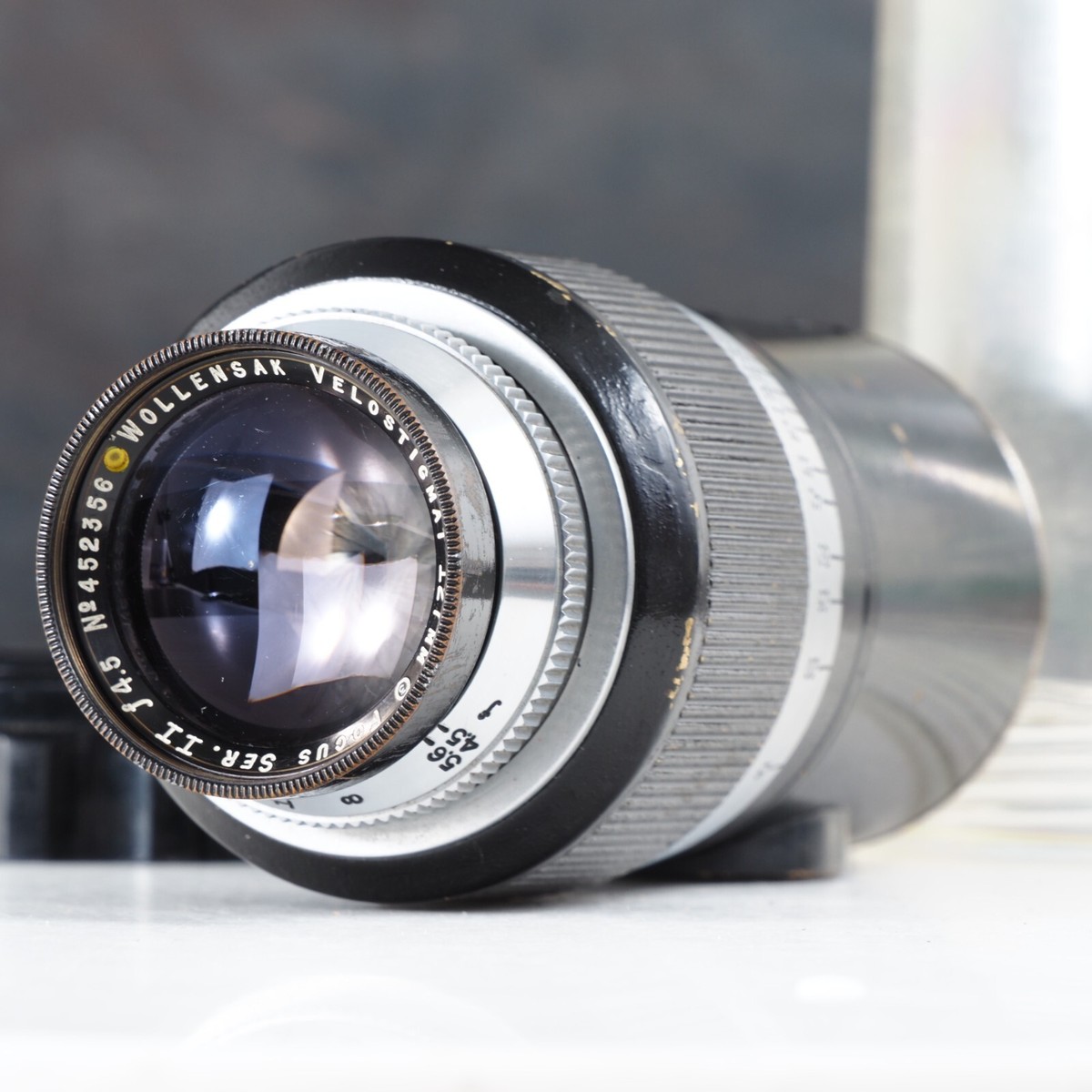 EX+++] Wollensak Velostigmat 127mm f/4.5 Series II Leica L39 Screw