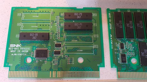Spin Master MVS Cartridge (Data East) Neo Geo 100% Working & Original - Picture 4 of 5