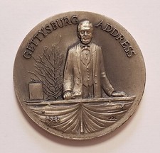 1 oz .925 Silver Round - 1863 Gettysburg Address - Longines Symphonette - F7209 85.05 per troy oz