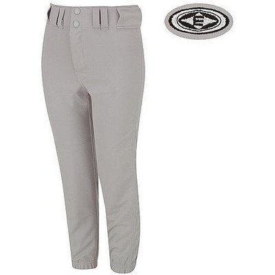 Easton Youth Pro Pull-Up Baseball Pants, Gray (Medium)
